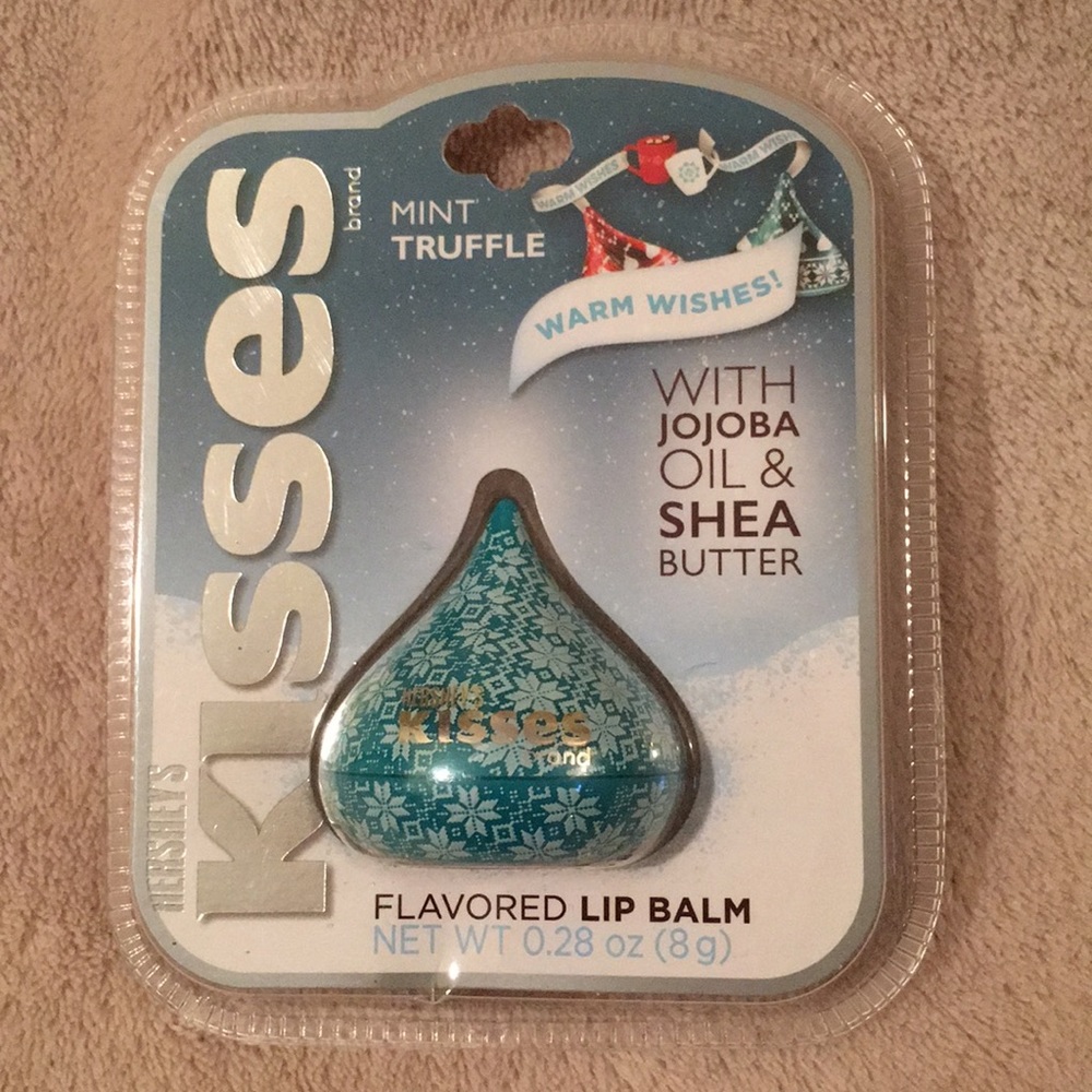 Mint Truffle Flavored Kisses Lip Balm NWT .28 oz